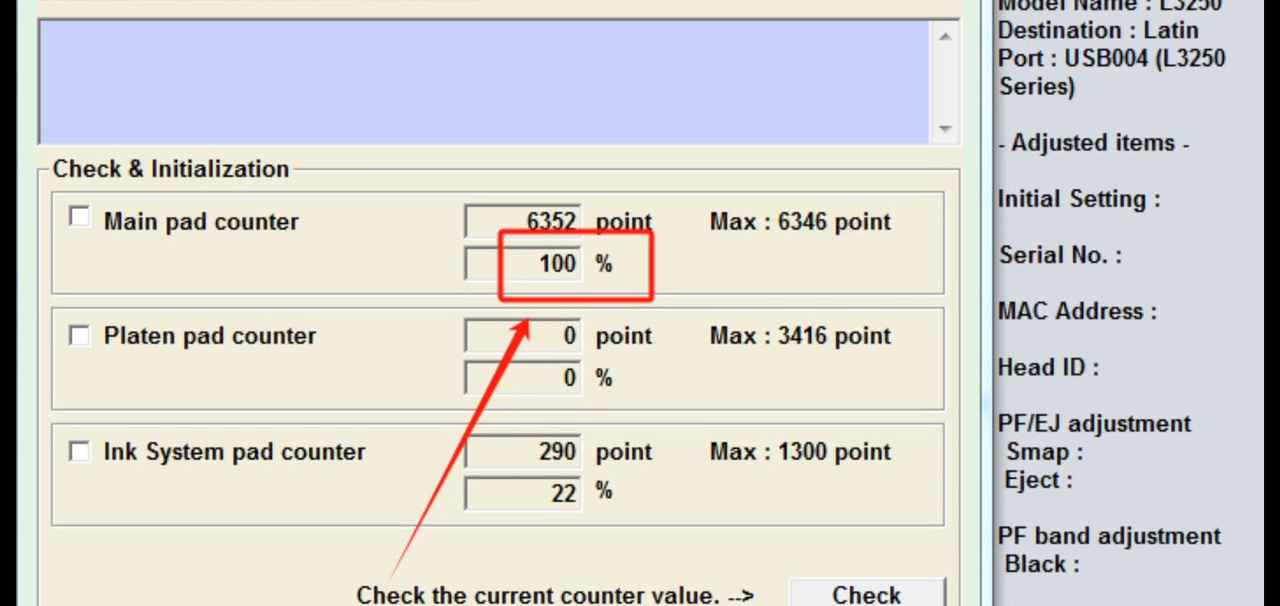 爱普生L3269打印机废墨清零软件下载及使用教程